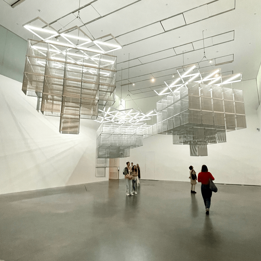‘Sol LeWitt Upside Down – Structure with Three Towers, Expanded 23 Times, Split in Three’ – Hague Yang (2015)