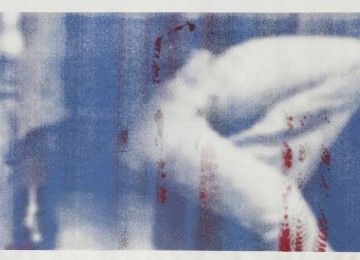 2U5IT4NIA (ii) preparatory print, Monoprint on Newsprint
